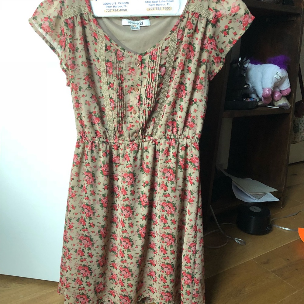 Forever 21 Flower Dress